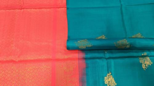 SOFT SILK SAREE WITH BLOUSE